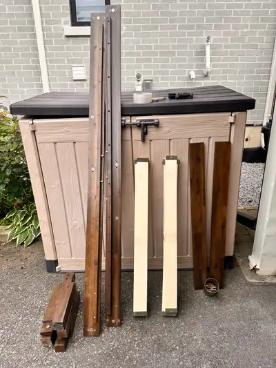 Twin bed frame( dismantled and ready for pick up )…CASH ONLY, View more