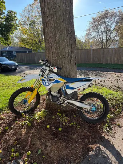 2014 Husqvarna TC250. Brand new top end 0 hours on it. Carb rebuilt, new air filter, new brake and c...