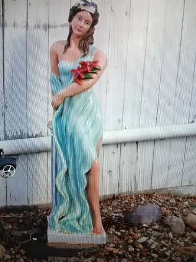 Garden statue needs TLC, View more