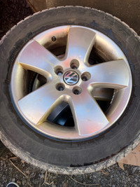 VW alloy wheels. 