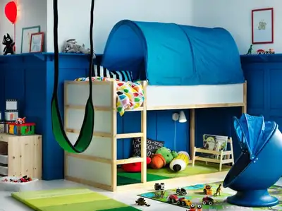 $30 IKEA KURA Bed Tent (New and Used) - quantity 2x • Brand: IKEA • Model: KURA Reversible Bed • 1 N...