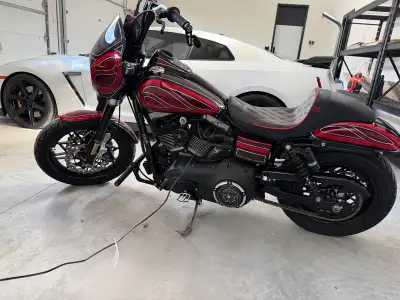 2015 Harley-Davidson Dyna – Fully Built | 6,000 km | Mint Condition Up for sale is my meticulously b...