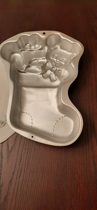 Cake Pan / Mold Christmas Stocking