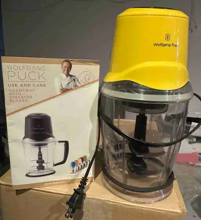 Wolfgang Puck Quadchp Food Processor, View more