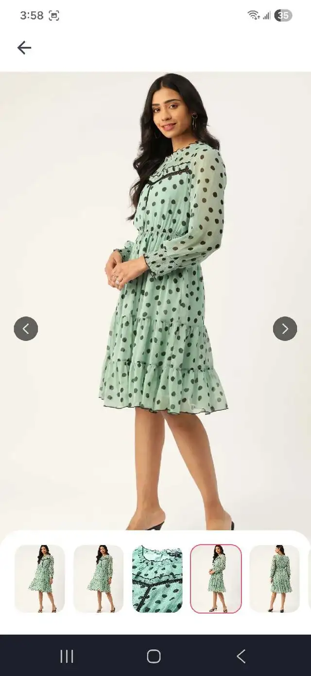 Summer Dress Polka Dot Dress in Women's - Dresses & Skirts in Kitchener / Waterloo - Image 3