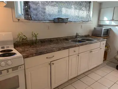 A seprate one bedroom apartment available from September 1st