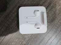 Lightning Apple earbuds with lightning to auxiliary jack