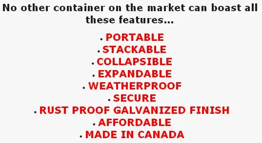 SECURE, WEATHERPROOF, AFFORDABLE STORAGE CONTAINERS AND SHEDS. in Outdoor Tools & Storage in City of Toronto - Image 8