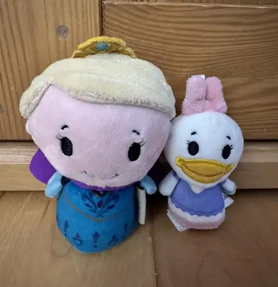 Itty Bittys Elsa and Daisy Duck plush, View more
