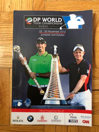 2012 DP Golf World Championship Dubai Official Program Guide, View more