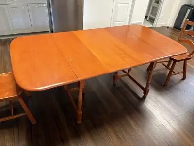 Solid Wood Hand Crated Kitchen Dining Table, View more