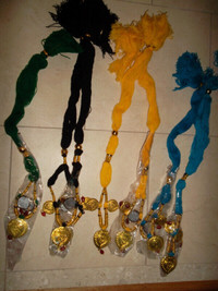 BRAND NEW Bhangra Necklaces 3 different sets -10 pieces each set