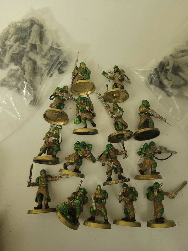 15 krieg assembled and painted and 10 more not fully assembled in Hobbies & Crafts in Petawawa - Image 2