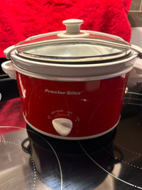 Proctor Silex 1.5 Quart Portable Oval Slow Cooker