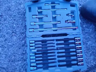 MAXIMUM Long Arm Hex Bit Socket & Extension Set, View more