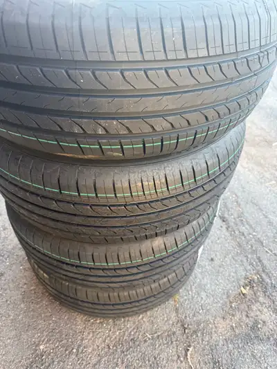 215/60R16 All season tires New Mazzini $390 for set of 4.