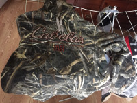 Cabela's camo hoodie - wrong size Xmas gift (Medium) - 30.00