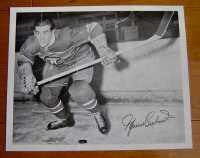 Rare Vintage Quaker Oats NHL Hockey Photo-Maurice R ichard