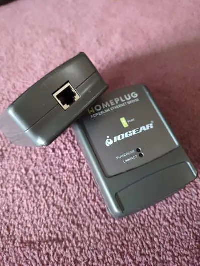 IOGear HomePlug Powerline Ethernet Bridge, View more
