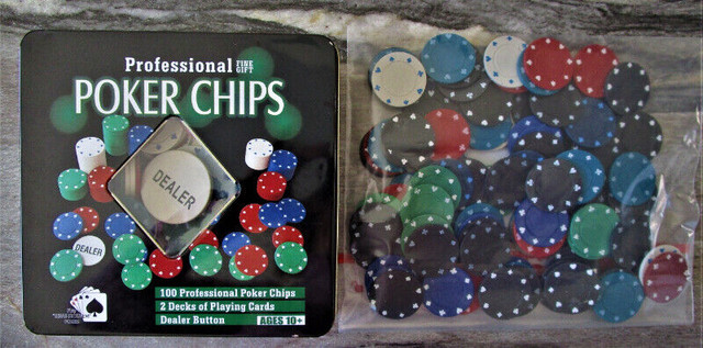 Poker Chip, jetons de couleurs dans Jouets et jeux  à Longueuil/Rive Sud - Image 3