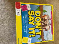 Kids game “Don’t say it”