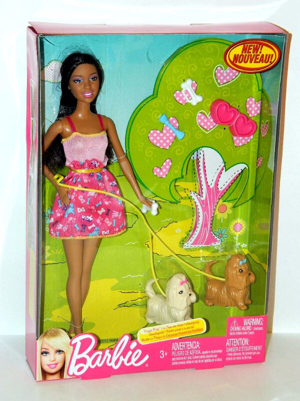 African American Barbie Doggie Park Playset Brand New In Box in Toys & Games in Oshawa / Durham Region
