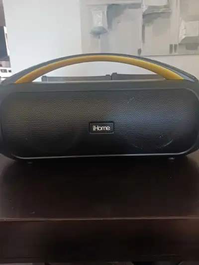 ihome Bluetooth speaker, View more