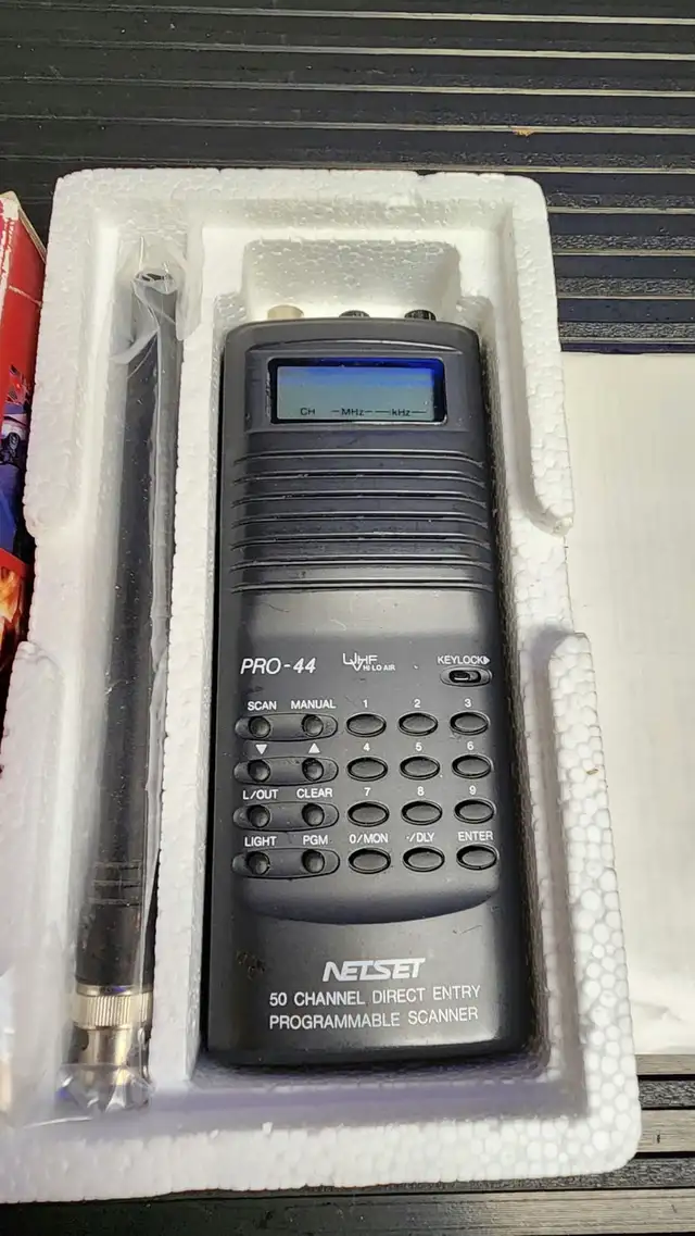 Netset PRO-44 50-Channel Programmable Radio Scanner602772185044766721