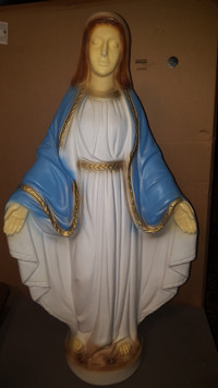 90cm Plastic Virgin Mary