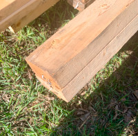 2"x4"  Posts.   See pictures....***In High River area***