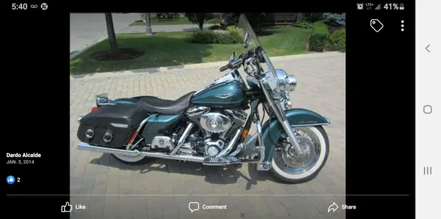 Harley Davidson Road King in Street, Cruisers & Choppers in Hamilton - Image 7