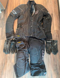 Manteau et pantalon moto femme Rukka Gore-Tex Cordura gr.34