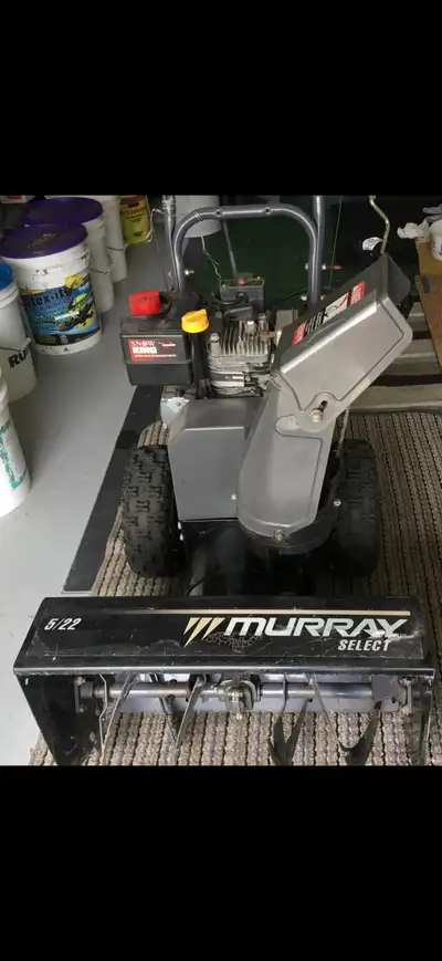 Barely used (literally only used 3 times) Murray Snowblower , View more