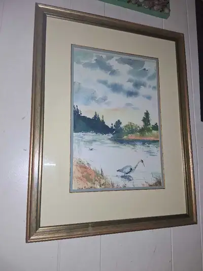 Tela Purcell Watercolor Painting, View more