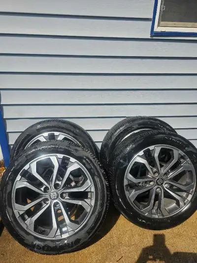 $1500 obo tires are from a 2019 GMC Terrain. 235/50R19. All tires have tps sensors. Barely used.