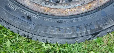 Michelin Winter Tires with steel rims. Used for 2 winter seasons for a total of less than 25,000 km....