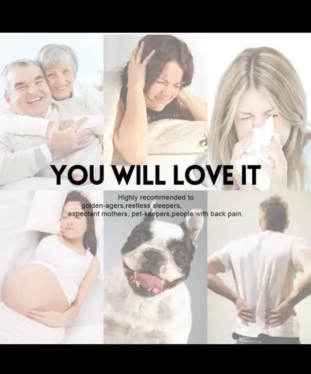 LEISURE TOWN Queen Mattress Pad Cover Cooling Mattress Topper Co in Bedding in Hamilton - Image 7