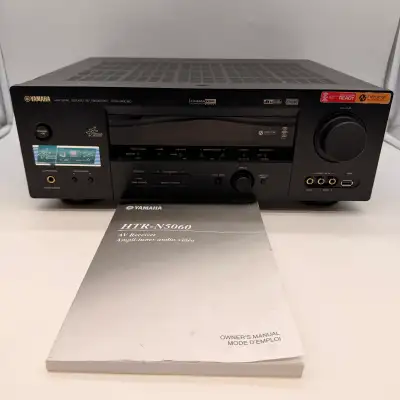 Yamaha HTR-N5060 AV Receiver in excellent working condition. Includes: ✔️ Receiver unit ✔️ Original...