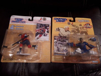 Fuhr Mellanby Leetch NHL hockey Starting lineup figures