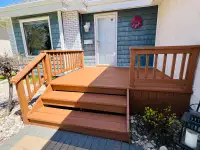 Deck Fence Stain (Heavy Discount Available)