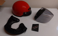 ATV Half Helmet with Visor - XL