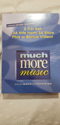 Much More Music 2CD Set New Whitney Houston Celine Dion Shania