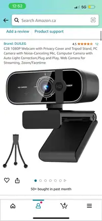1080P Webcam BRAND NEW