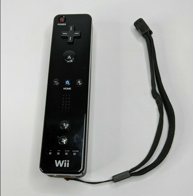 Black Nintendo Wii Remote Control Controller 【 $30 Each 】 in Nintendo Wii in City of Toronto - Image 2