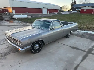 1964 el camino chevelle 350 small block chevy Muncie 4 speed Solid car. Originally from california R...