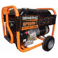 Generac GP5500,  Gas Powered Generator for sale.