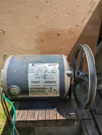 Various electric motors for furnace, power tools.