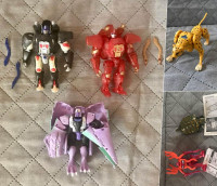 Transformers Beast Wars Red Dragon/Tripredacus/Tarantulas from