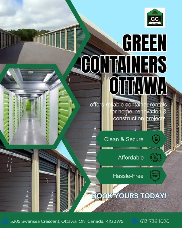 20 ft Storage Container for Rent