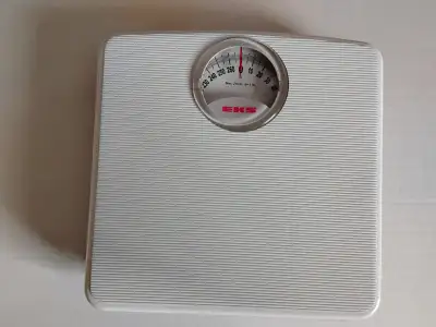 Bathroom scale in like new condition. Smoke free/Pet free home. $10.